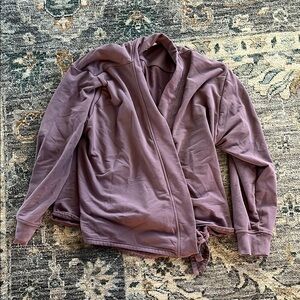 Athleta Mauve Cardigan (Wrap Tie)